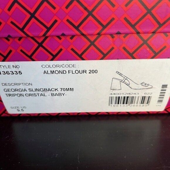 Tory Burch Georgia slingback pumps. Women Size 9.5. - Picture 3 of 6